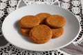 Ginger biscuits Royalty Free Stock Photo