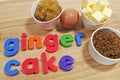 Ginger Cake Ingredients