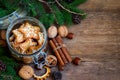 Ginger Christmas cookies