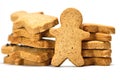 Ginger Cookie. Royalty Free Stock Photo