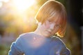 Photo of Ginger Daughter in Sumertime Royalty Free Stock Photo