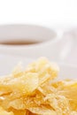 Ginger dried chips Royalty Free Stock Photo