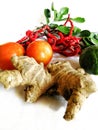 Ginger, a fery useful spice, especially to warm the body