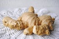 Ginger good for health and taste Royalty Free Stock Photo