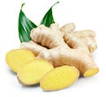 Ginger Isolated on a white