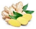 Ginger Isolated on a white