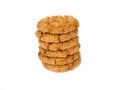Ginger nut biscuits Royalty Free Stock Photo