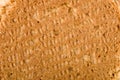 Ginger nut biscuits background, close-up on back side. Royalty Free Stock Photo