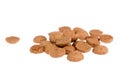 Ginger nuts, Dutch candy for Sinterklaas event in december Royalty Free Stock Photo