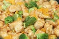Ginger orange chicken Royalty Free Stock Photo