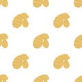 Ginger pattern seamless vector