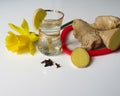 Ginger root contains many vitamins