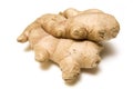 Ginger root isolated Royalty Free Stock Photo