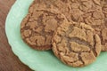 Ginger Snap Cookies Royalty Free Stock Photo