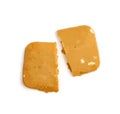 Ginger Snap Isolated, Rectangular Ginger Nut, Biscuit Square Cookies Royalty Free Stock Photo