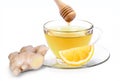 Ginger tea with honey Royalty Free Stock Photo