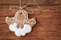 Gingerbread angel Royalty Free Stock Photo