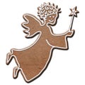 Gingerbread angel Royalty Free Stock Photo