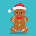 GINGERBREAD COOKIE SANTA HAT 08