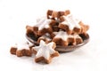 Gingerbread cookie star shape