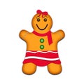 Gingerbread cookies - girl.