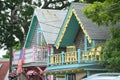 Gingerbread Cottages, Martha's Vineyard, MA, USA Royalty Free Stock Photo