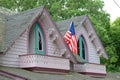 Gingerbread Cottages, Martha's Vineyard, MA, USA Royalty Free Stock Photo