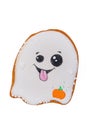 Gingerbread in the form of a ghost for Halloween. Halloween goodies