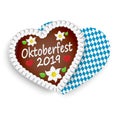 gingerbread heart Oktoberfest 2019