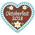 gingerbread heart Oktoberfest 2018