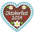 gingerbread heart Oktoberfest 2019