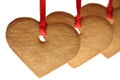 Gingerbread hearts Royalty Free Stock Photo