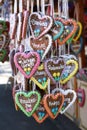 Gingerbread hearts