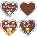 gingerbread hearts Oktoberfest 2018