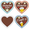 gingerbread hearts Oktoberfest 2019 2020