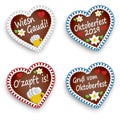 gingerbread hearts Oktoberfest 2019 2020