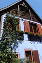 A gingerbread house in Alsace Royalty Free Stock Photo