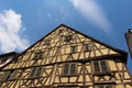 A gingerbread house in Alsace Royalty Free Stock Photo