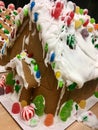 Gingerbread House with Gumdrops Royalty Free Stock Photo