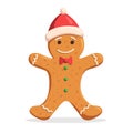 Gingerbread man Christmas Royalty Free Stock Photo