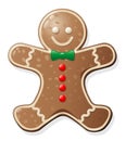 Gingerbread Man Cookie Royalty Free Stock Photo