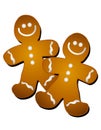 Gingerbread Man Cookies Clip Art