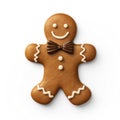 Gingerbreadman on transparent or white background