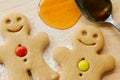 Gingerbread men Royalty Free Stock Photo