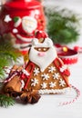 Gingerbread Santa Claus