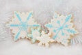Gingerbread Snowflake Biscuits