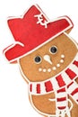 Gingerbread snowman