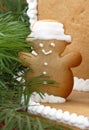 Gingerbread snowman