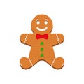 Gingerbread - Vector Illustration - Isolated On White Background