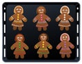 Gingerbread Women Baking Plate